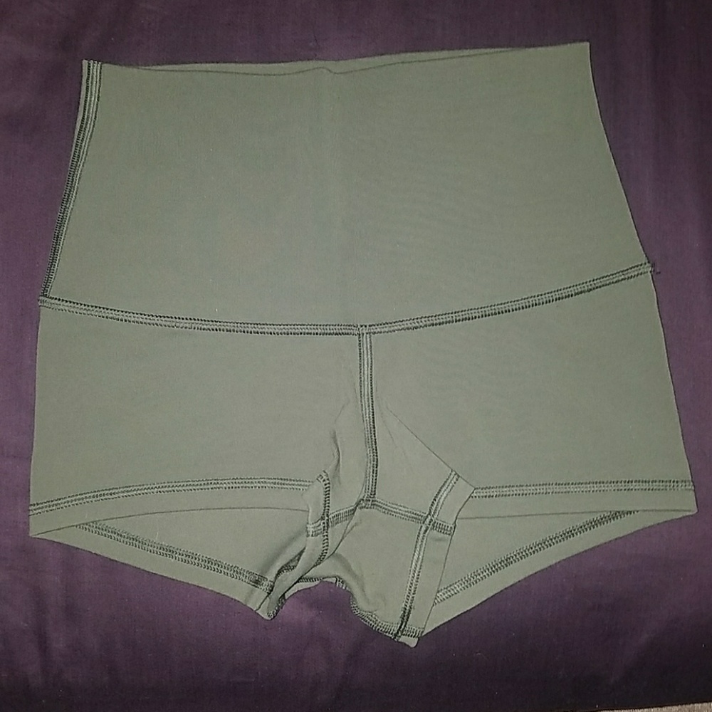 Lululemon Olive Shorts